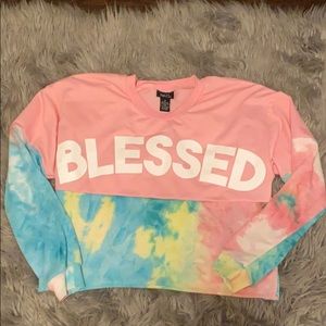 Long-Sleeve Crop Top